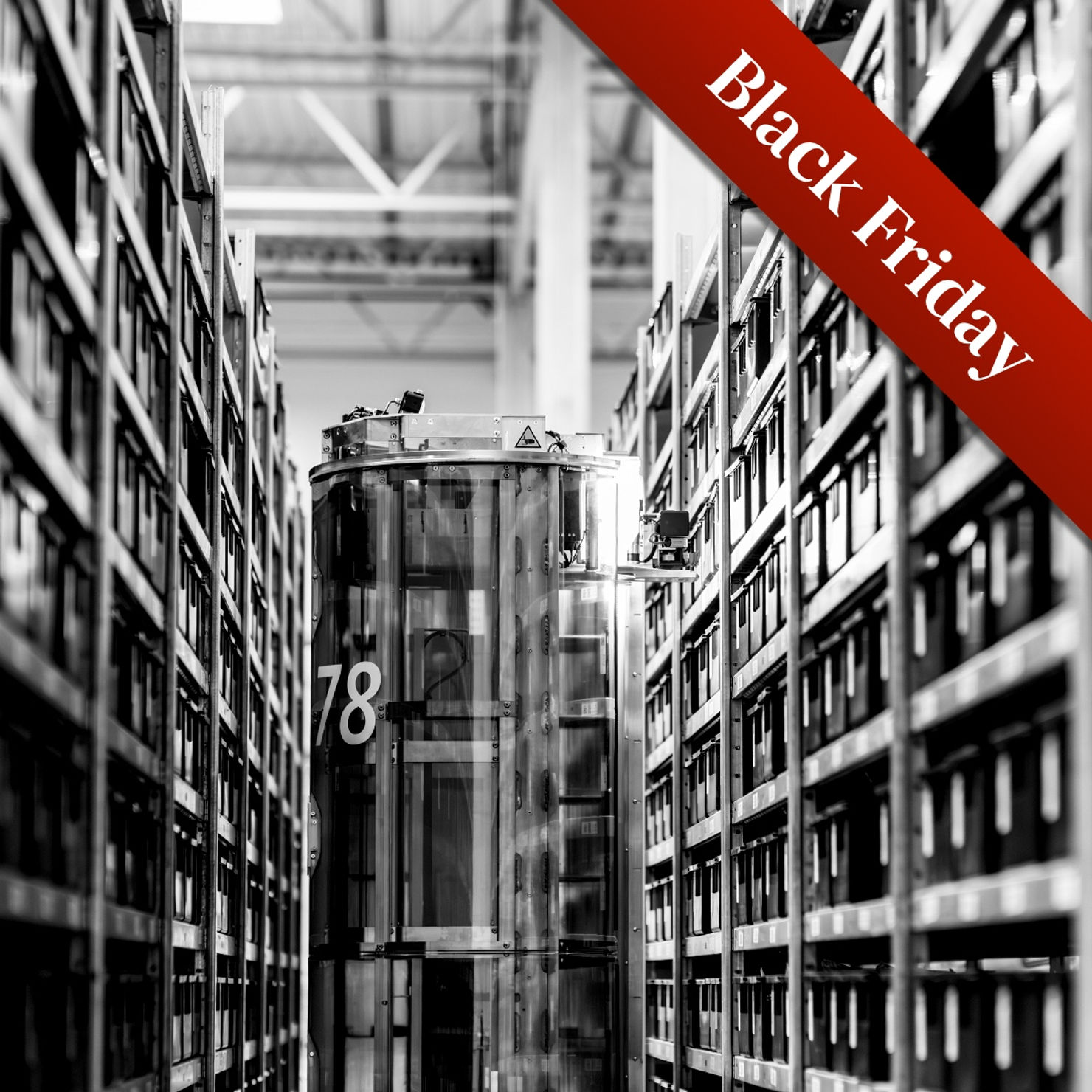 Peak season warehouse operations during Black Friday