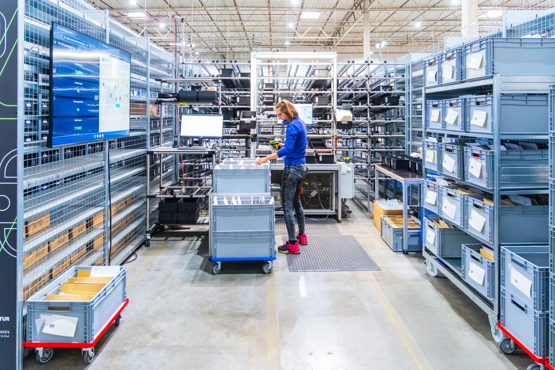 Breite Ansicht der Operator-Workstation bei Conrad