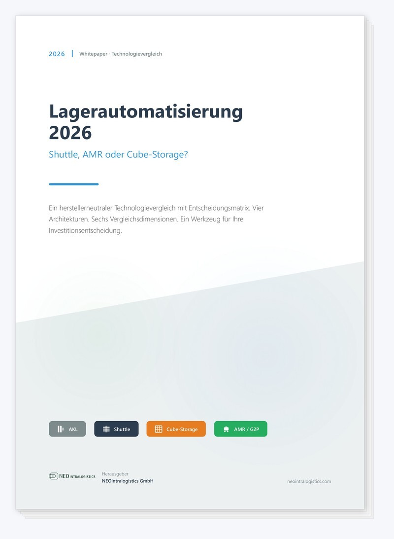 Whitepaper Lagerautomatisierung 2026 - Titelseite